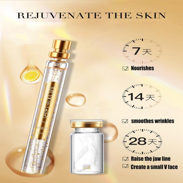 خيوط الكولاجين الذهبي