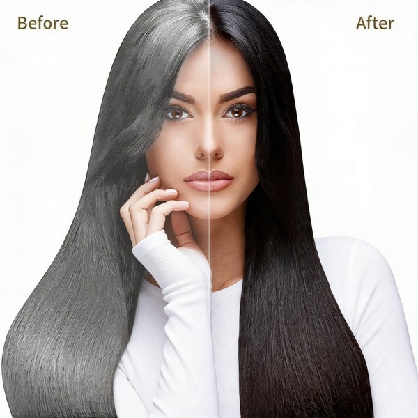 شامبو صبغة شعر أسود سريع المفعول وخال من الأمونيا Bubble Mousse