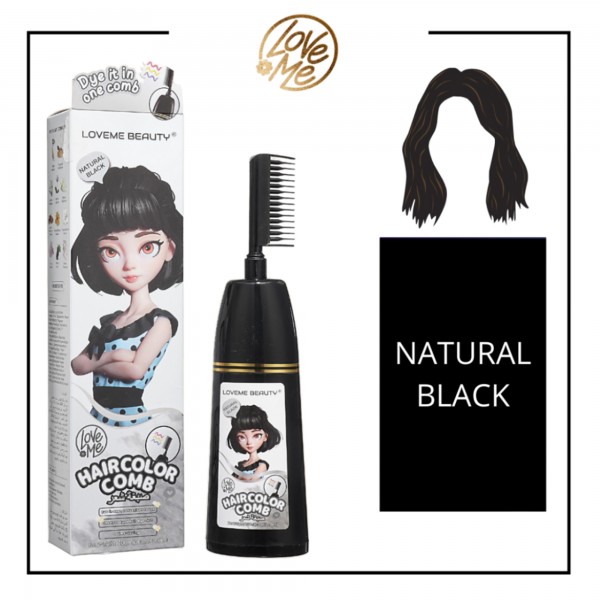 مشط صبغ الشعر love me beauty