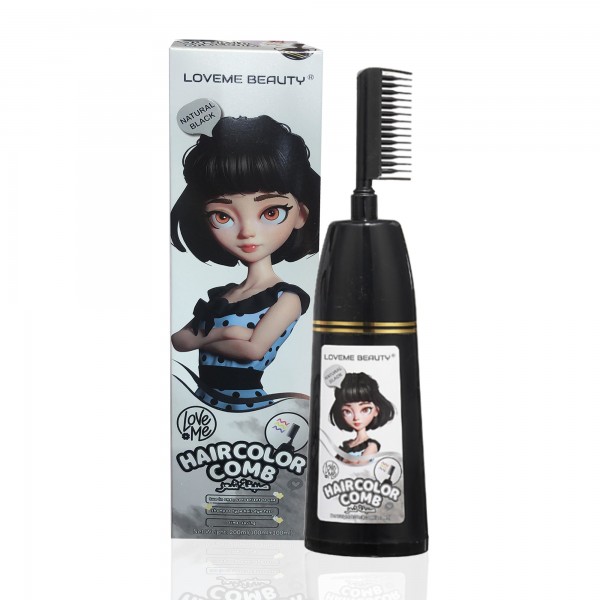مشط صبغ الشعر love me beauty