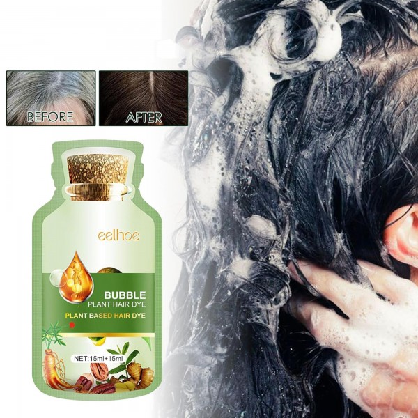 شامبو أسود خالي من الأمونيا لتلوين الشعر للنساء