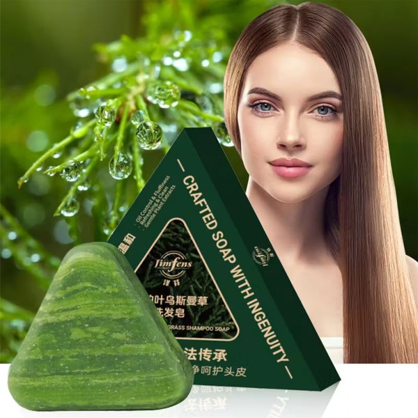 صابونة Seven Green العشبية لمنع القشره