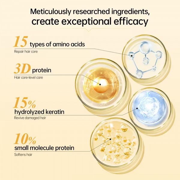 الماسك الطبيعي لفرد الشعر و ترطيبه بالكيراتين