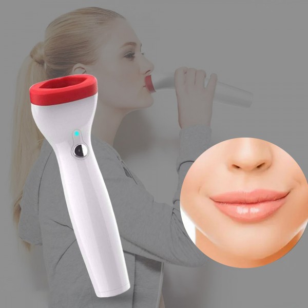 مجموعة العناية الطبيعية بالشفاه  - 2 مرطب شفاه بزبدة الشيا وجهاز تكبير الشفاه هدية