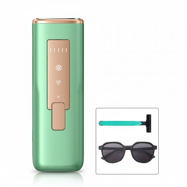 New IPL جهاز إزالة الشعر بالليزر بالتبريد + هدية مجانية