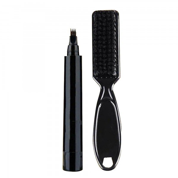 مجموعة تنسيق الحواجب (ماكينة تشذيب الحواجب القابلة لإعادة الشحن+شمع تثبيت الحواجب مع قلم تحديد الحواجب هدية مجانية)