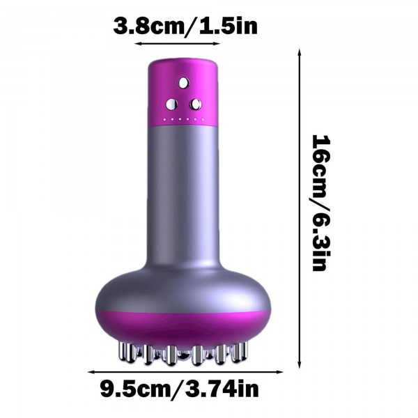 عرض مع حزام رياضي قابل للتعديل لتنحيف البطن والساق بالحرارة معجهاز تدليك كهربائي مع 6 مستويات ضغط ساخن