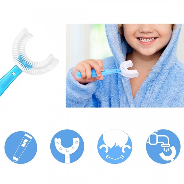 ١٠ قطع فرشاة تنظيف الأسنان العملية للكبار والصغار