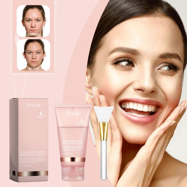 جيل تبييض وتنظيف الاسنان السحري هدية+زيت لرفع الأنف وزيادة الكولاجين وترطيب البشرة+كريم التخلص من تجاعيد منطقة العين+ماسك  بالكولاجين+قناع ليلي للشفاه+زيت تدليك للجسم باللافندر) روتين قبل النوم بخمس دقايق