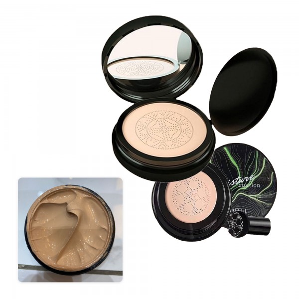 ( كريم الأساس cc cream الفلتر, هايلايتر الوجه يإسفنجة, مكبر الشفاه هدية) تألقي في ثواني