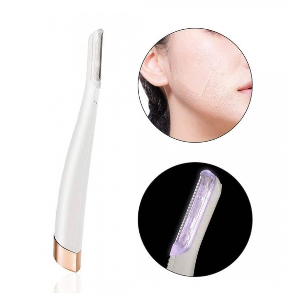 جهاز شفرات ازالة شعر الوجه+ بخاخ تحديد شعر الوجه والجسم