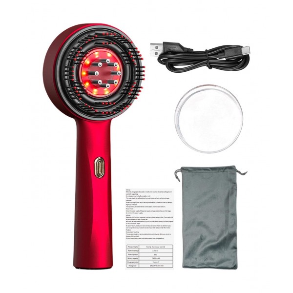 عرض فرشاة تدليك لفروة الرأس مع أداة لتوزيع الزيت+ زيت mielle