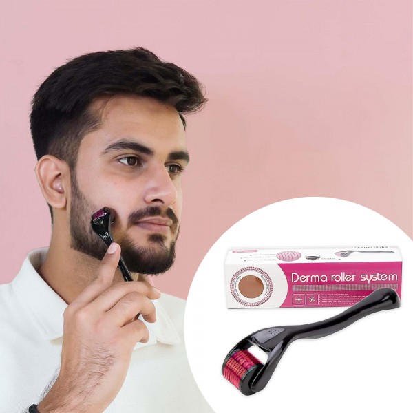 زيت نمو اللحية + درما رولر مجانا