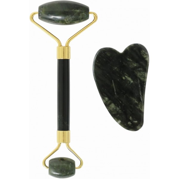 كريم التخلص من تجاعيد منطقة العين+ gua sha لعلاج الانتفاخ وشد الوجه