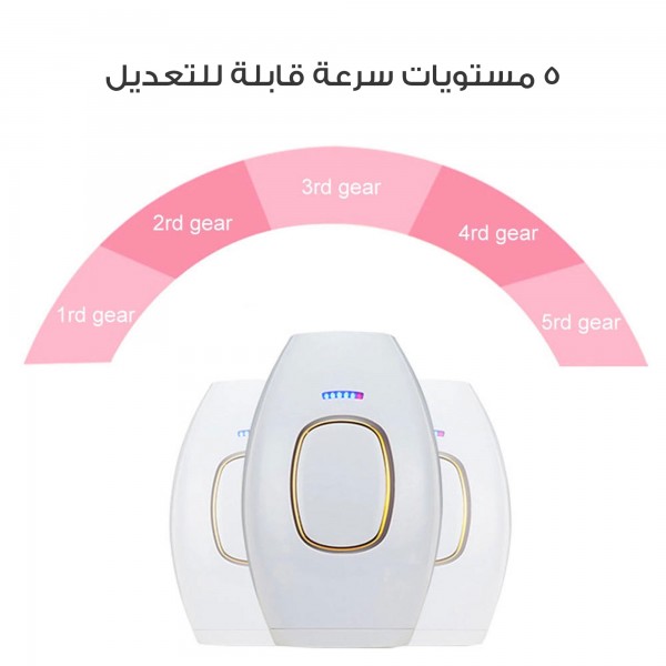 عرض  جهاز IPL الحديث ازالة الشعر بالليزر+كريم سحري للتنظيف العميق والترطيب