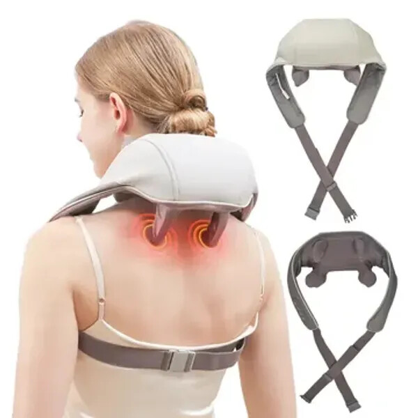 عرض جهاز المساج لتخفيف الام الكتف والرقبة الذكي ضمان عامين مع دهان الحنظل كريم خاص لألم الركبة وتلف الغشاء الزليلي 50 جرام
