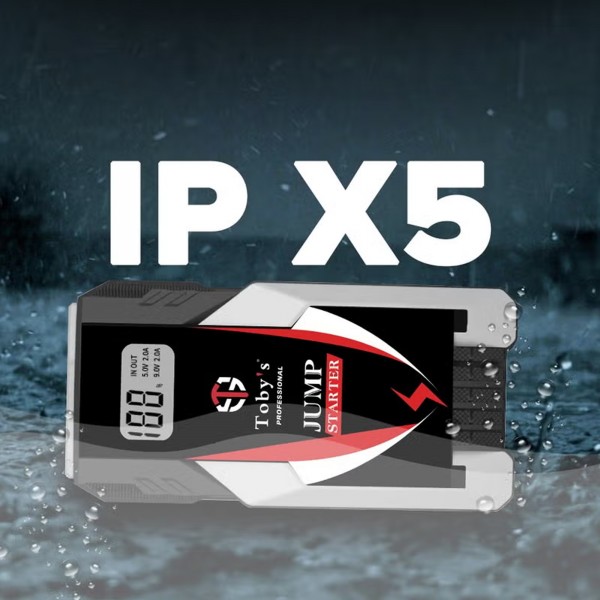 سعة 6000 مللي أمبير Toby X6 جهاز تشغيل بطارية السيارة مع منفاخ