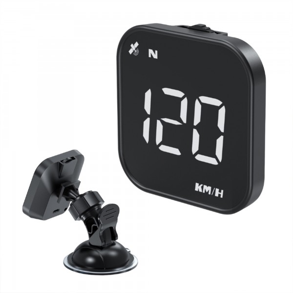 رادار السرعة الذكي HUD - عداد رقمي بنظام GPS وتنبيهات الأمان والسرعة الزائدة