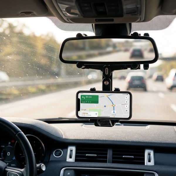 حامل هاتف سيارة قابل للدوران بزاوية 360