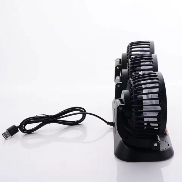 مروحة سيارة بثلاث رؤوس