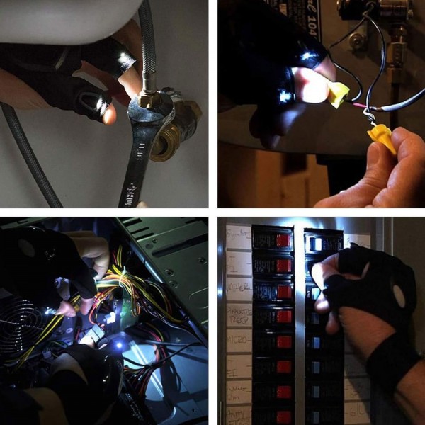 قفاز ضوء للتخييم التنزه العمل