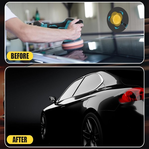 مجموعة التلميع اللاسلكية متعددة السرعات