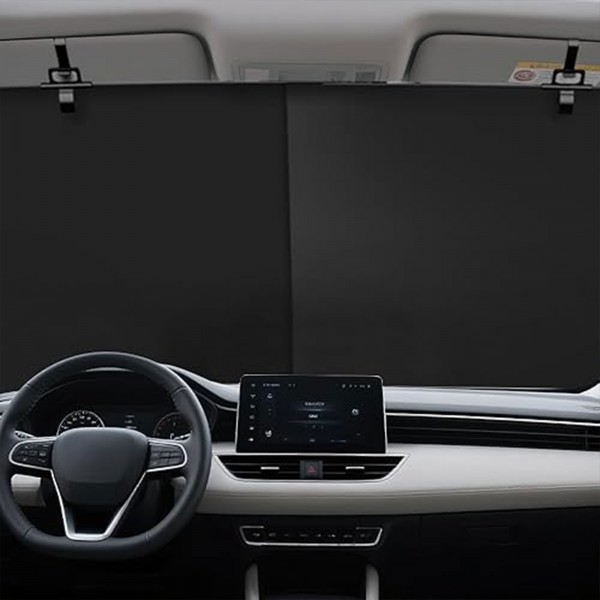 ستائر سيارة قابلة للسحب للخصوصية والحماية من الشمس – ضمان عامين