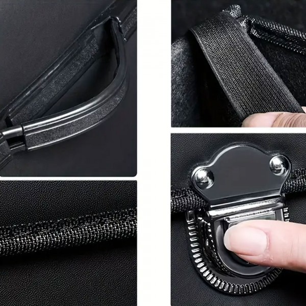 منظم شنطة السيارة الجلدي لتوفير المساحة وترتيب الأغراض