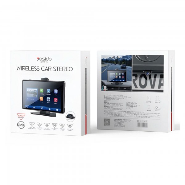 يَسيدو ستيريو برو - شاشة سيارة ذكية لاسلكية بضمان سنة
