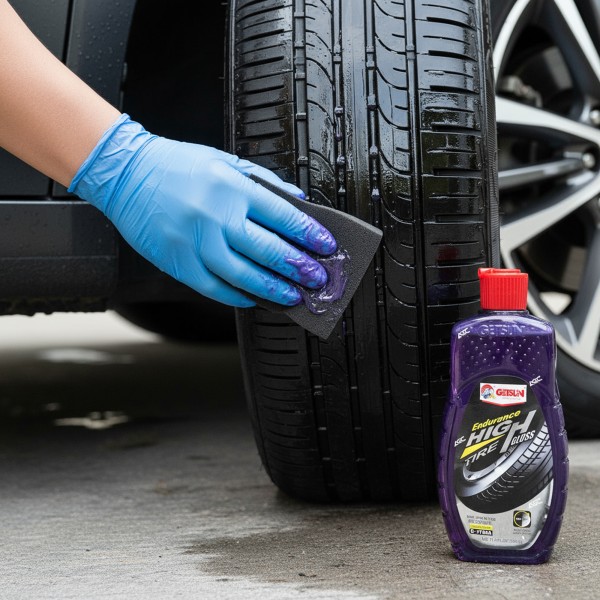 ملمع كفرات طويل المفعول يعطي لمعة تدوم حتى بعد الغسيل