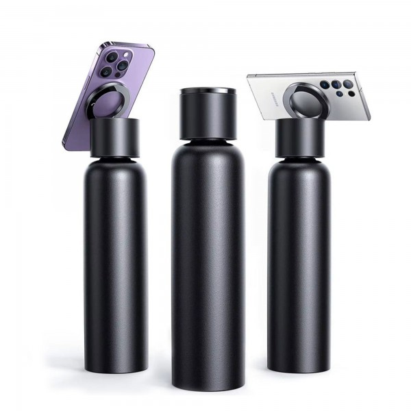 زجاجة مياه بحامل جوال مغناطيسي