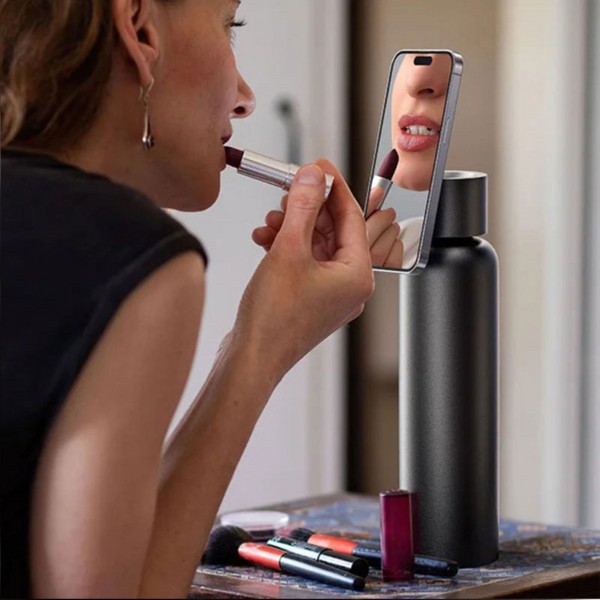 زجاجة مياه بحامل جوال مغناطيسي