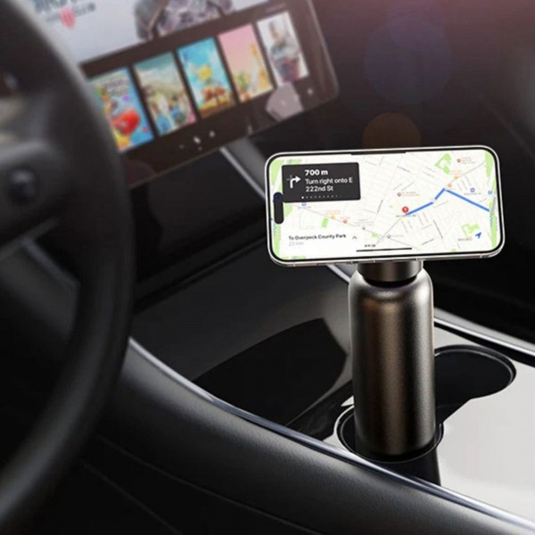 زجاجة مياه بحامل جوال مغناطيسي