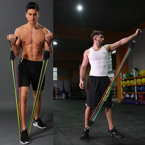 الأربطة المرنة للتمارين الرياضية بقوة من 4 5 كجم الى 13 6 كجم