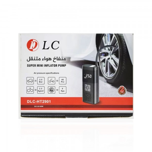 منفاخ DLC متنقل بقوة 60 واط بضمان عامين للاستخدام الشامل في أي مكان