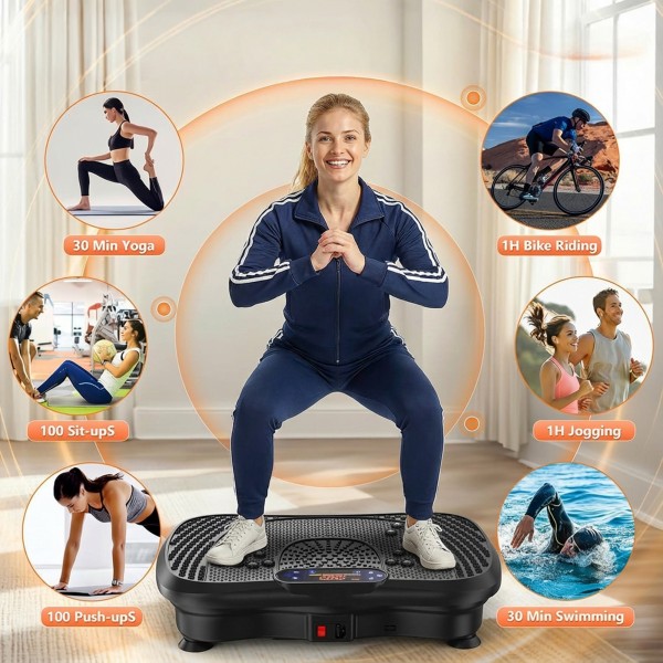 جهاز اهتزاز للياقة البدنية لفقدان الوزن في المنزل