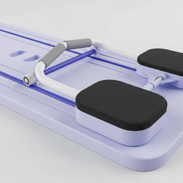لوح بيلاتس قابل للطي مع أحزمة مقاومة لتمارين الجسم بالكامل بشاشة رقمية