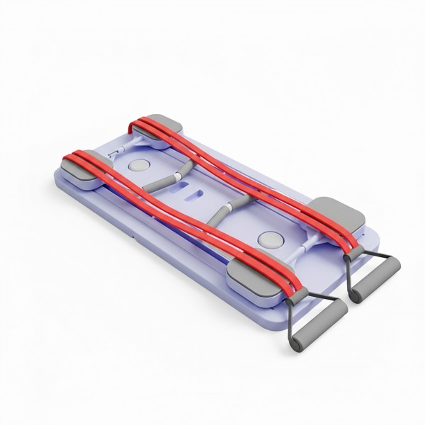 لوح بيلاتس قابل للطي مع أحزمة مقاومة لتمارين الجسم بالكامل بشاشة رقمية