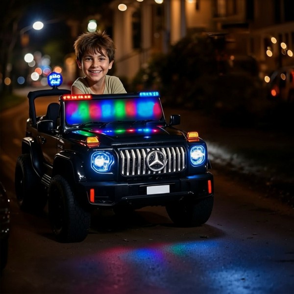 سيارة أطفال كهربائية مرسيدس ضمان 6 شهور
