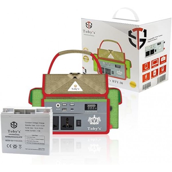 محطة الطاقة المحمولة – بطارية قوية تدوم أكثر من 10 ساعات