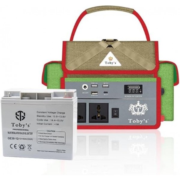 محطة الطاقة المحمولة – بطارية قوية تدوم أكثر من 10 ساعات