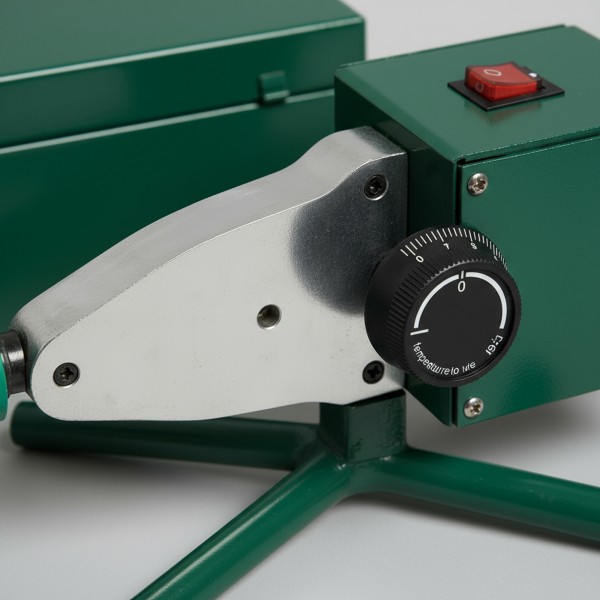 ماكينة لحام مواسير السباكة (PPR/PVC) مع طقم لقم متعددة المقاسات