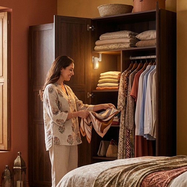 مصباح المفصل الداخلي للخزانة 4 حبات