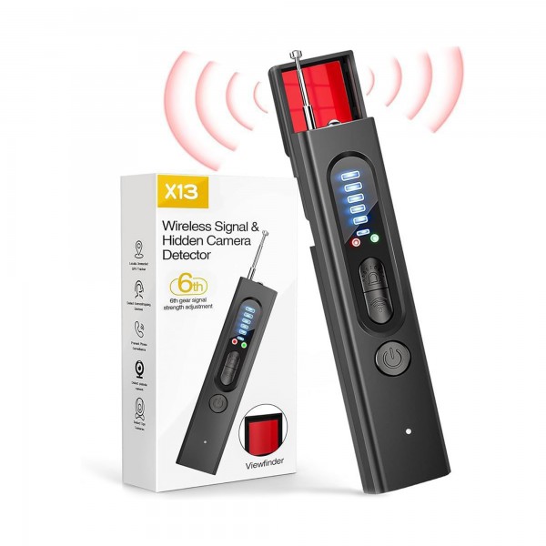 كاشف كاميرات التجسس و اجهزة التصنت المخفية متعدد الوظائف 4 في 1