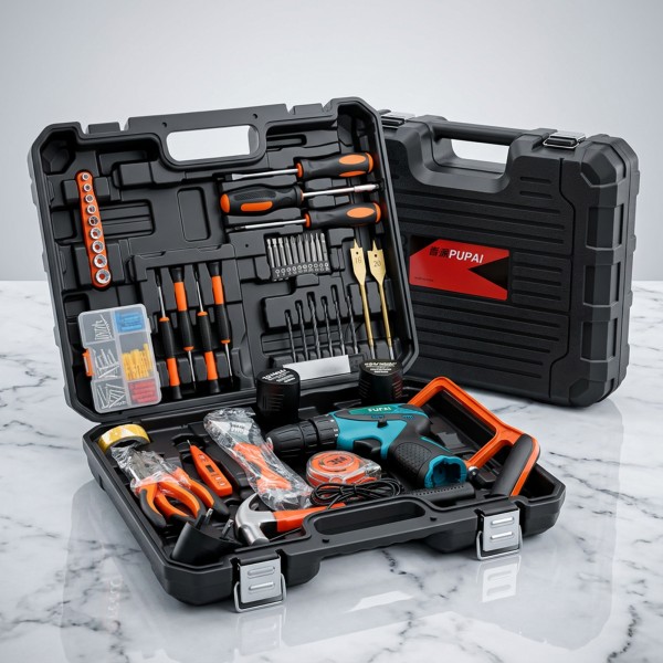 مجموعة أدوات مثقاب لاسلكي متعدد الوظائف