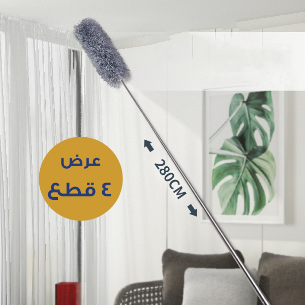 عرض 4 قطع عصا تنظيف ريشية