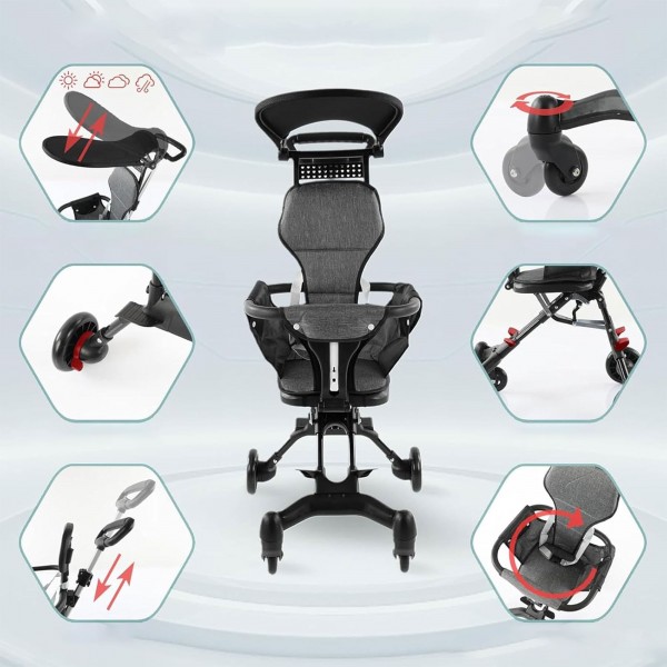 عربة أطفال محمولة للسفر ضمان 6 شهور