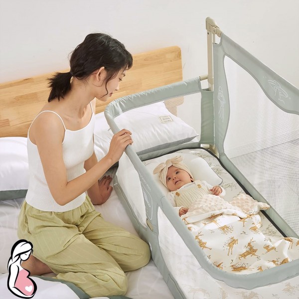 سرير أطفال مع حاجز حماية