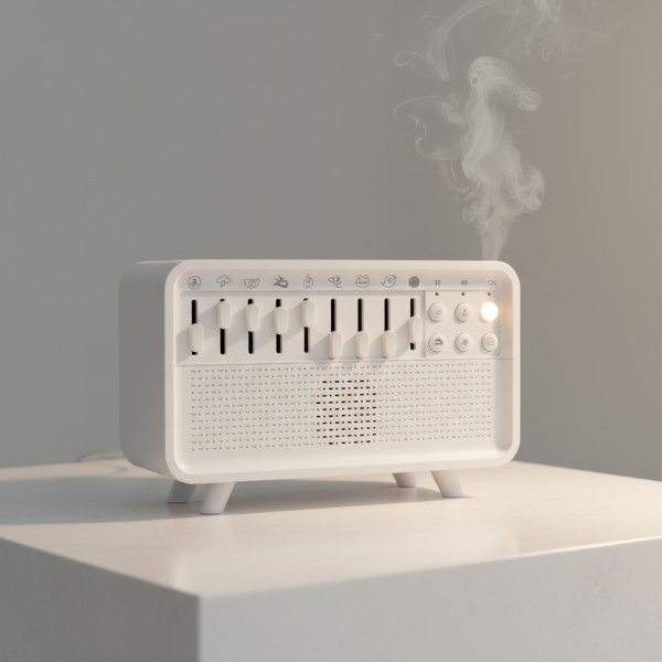 جهاز مساعد على النوم، 8 خيارات لمزج أصوات الطبيعة