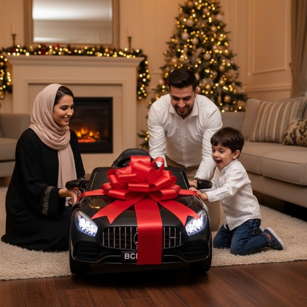 سيارة أطفال كهربائية مرسيدس اسود